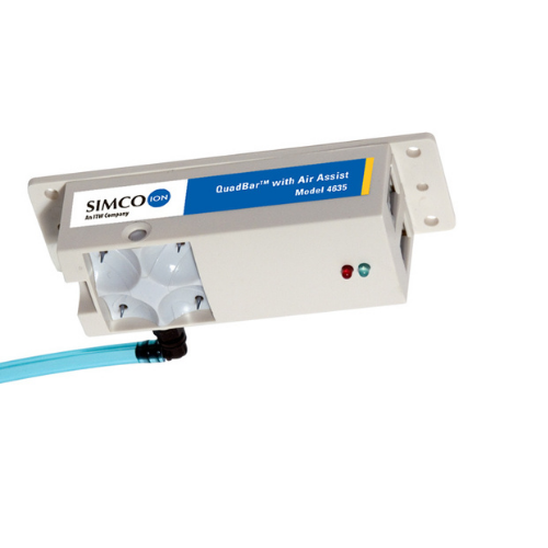 Static Control Ionizer with Air-Assist