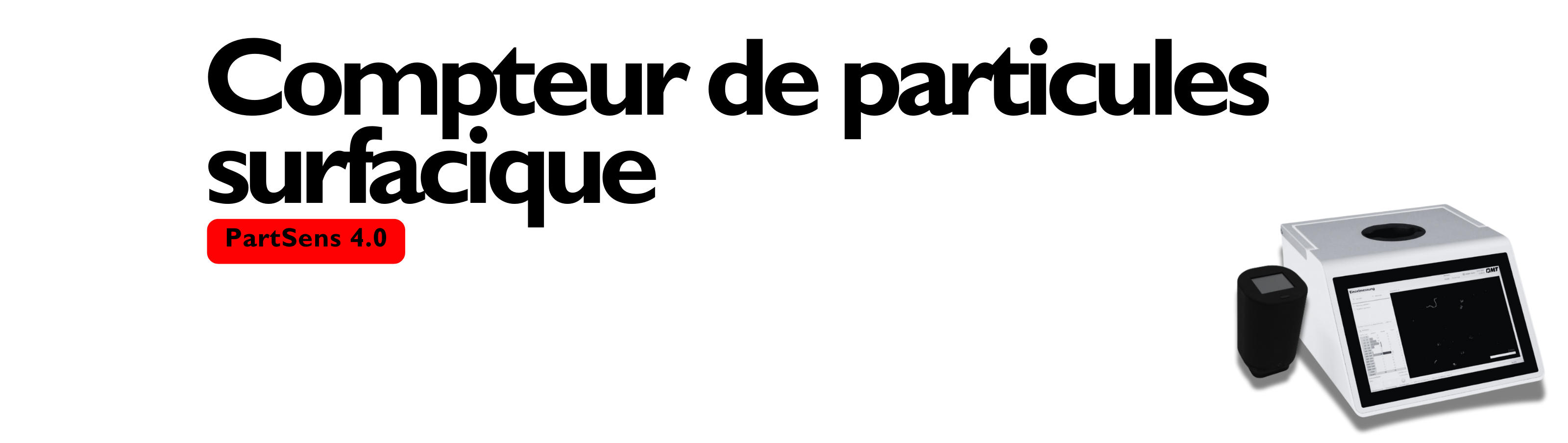 Compteur de particules surfacique