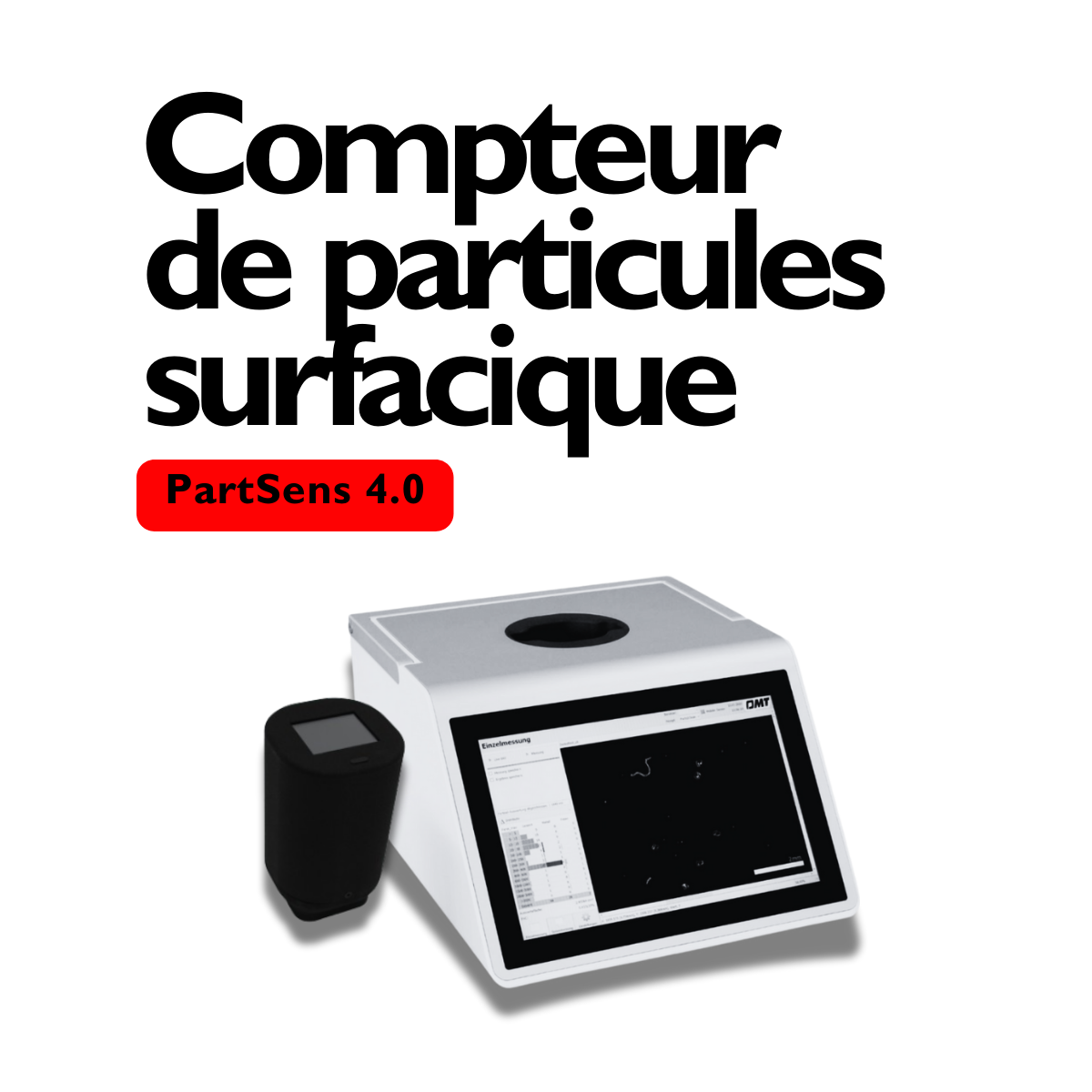 Compteur de particules surfacique